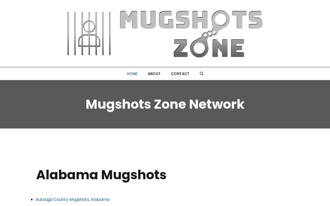 National unofficial mugshot site landing page with no verified complete California index